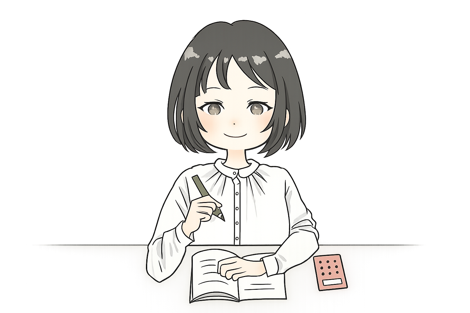 節約主婦みさきのイラスト